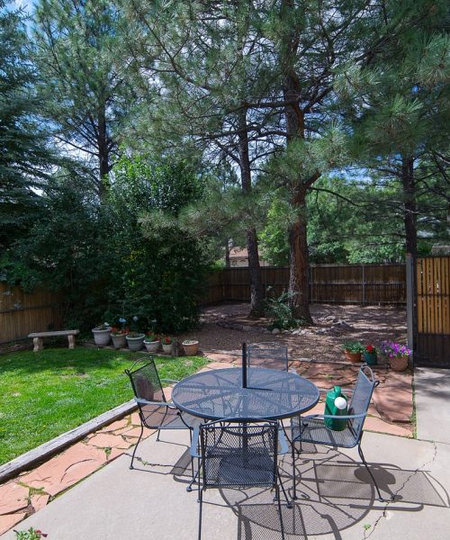 Residential patio in Jefferson County